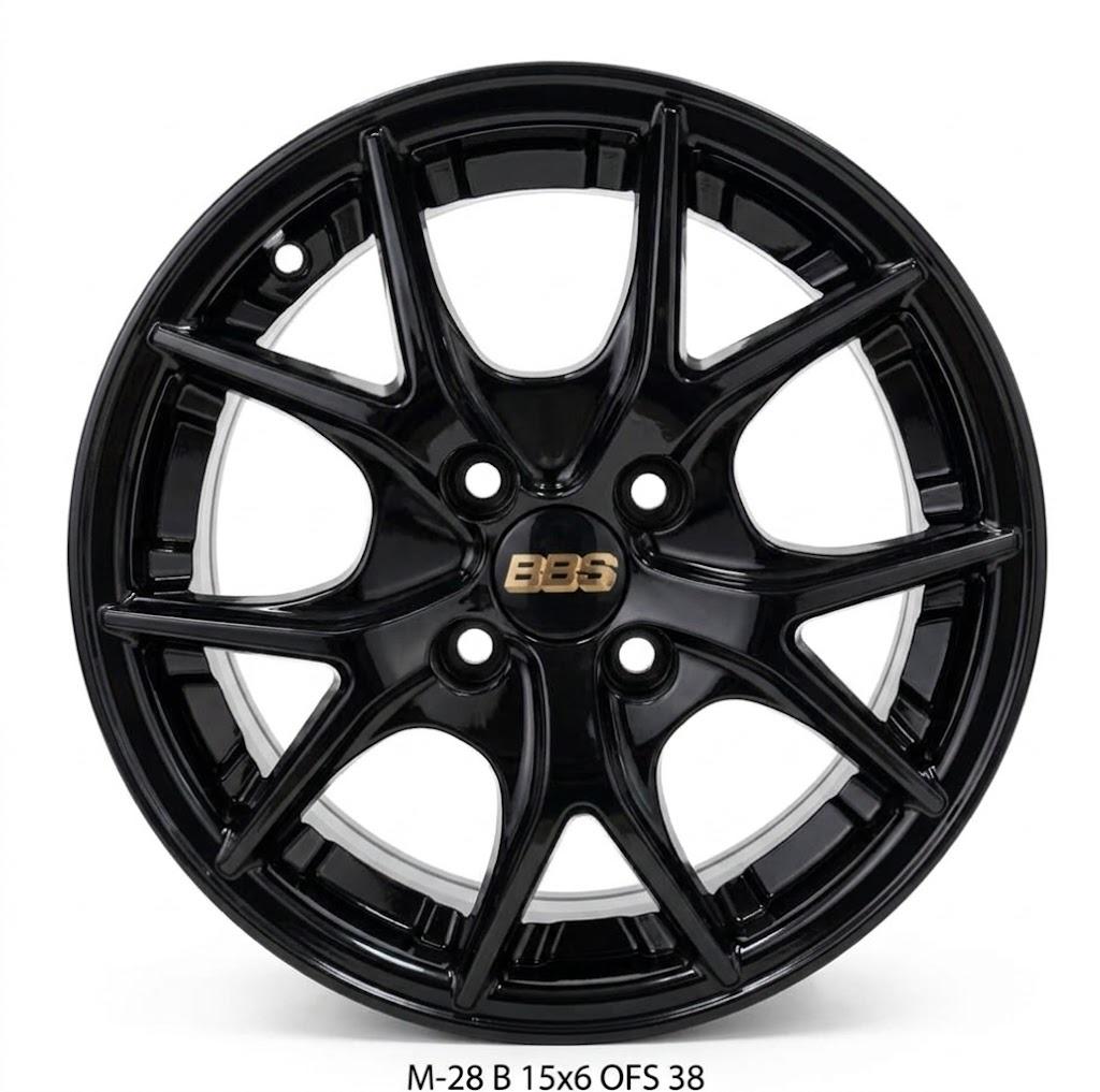 PACK 4 LLANTAS BBS 4X100 R15 X 6