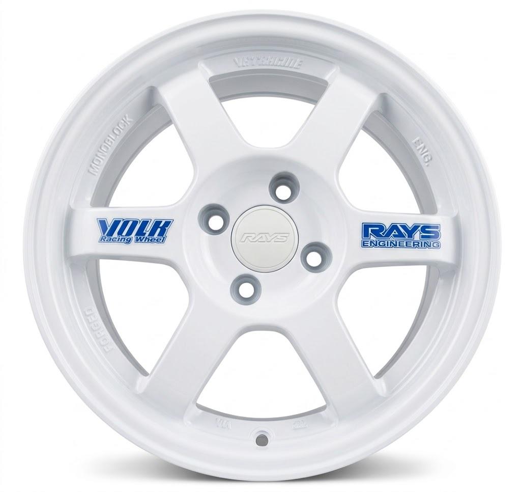 PACK 4 LLANTAS VOLK BLANCO 4X100 R15 X 7