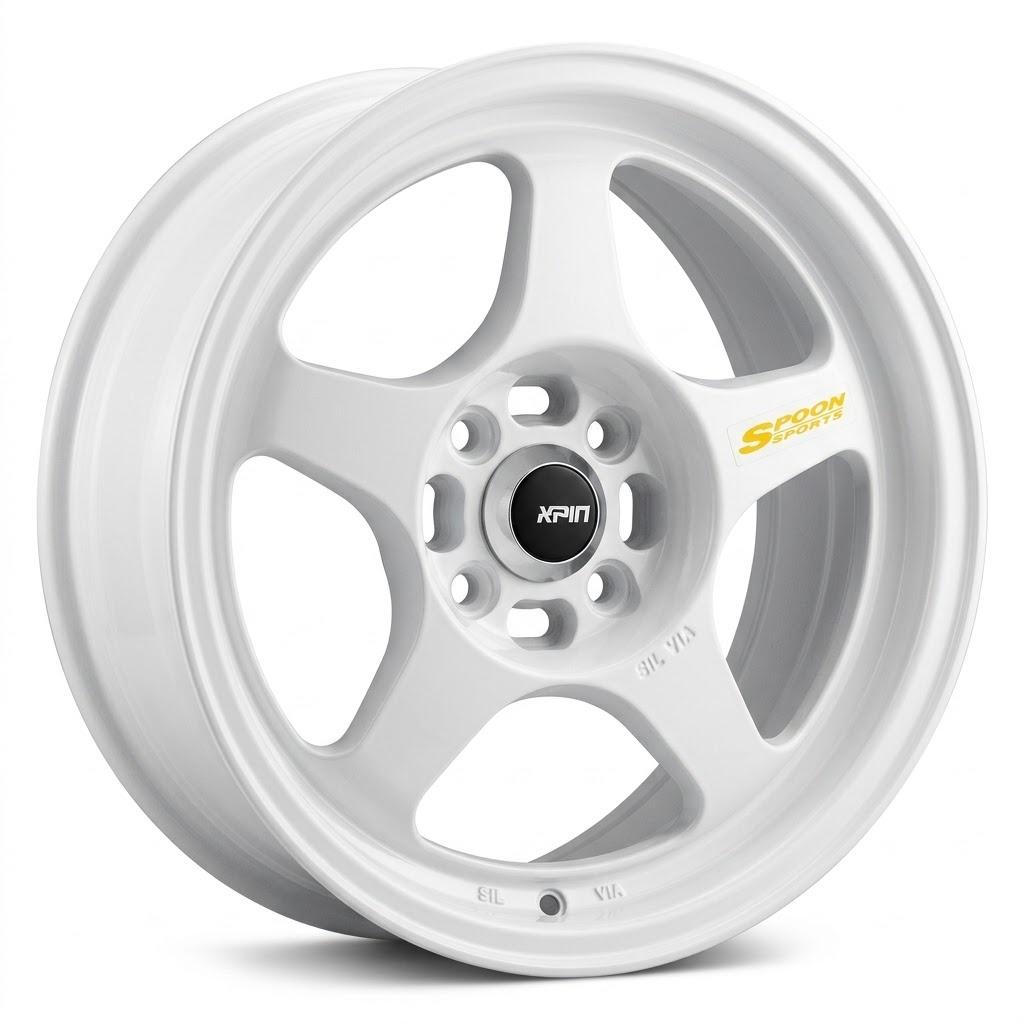 PACK 4 LLANTAS SPOON BLANCO 4X100 R15 X 7